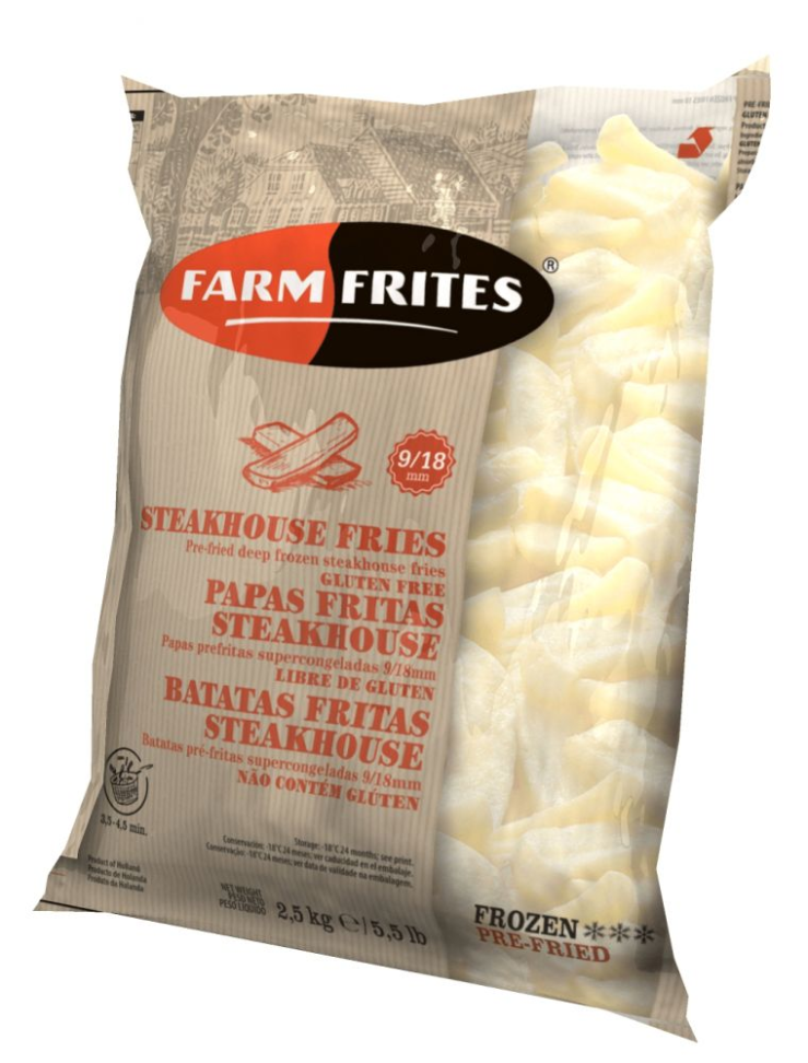 Batata Steak House 2,5kg Farm