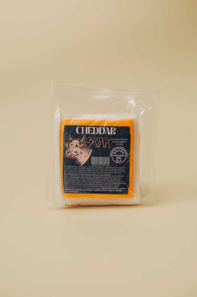 QUEIJO PROC FAT CHEDDAR SCAR 20G PC +/- 500G
