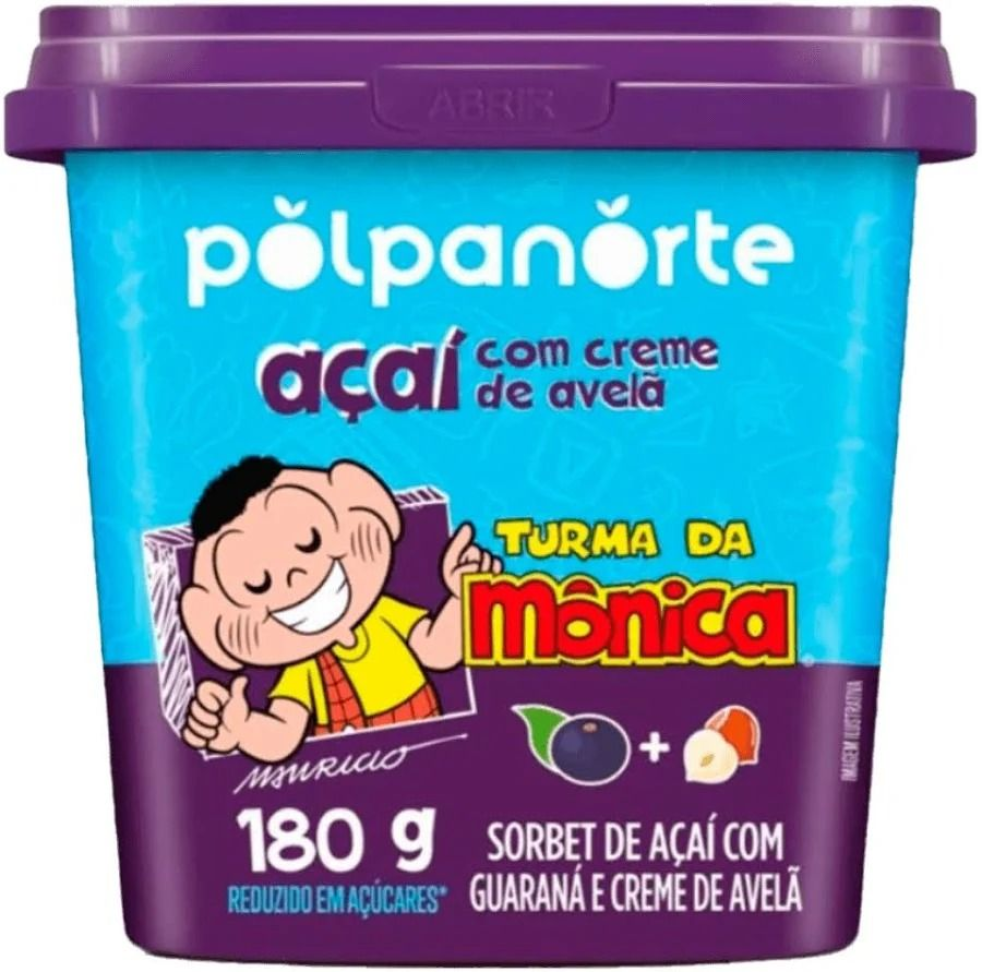 ACAI PRONTO 180ML POLPA NORTE CREME DE AVELA