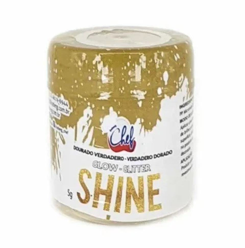 GLITTER GLOW 5G ICEBERG DOURADO VERDADE