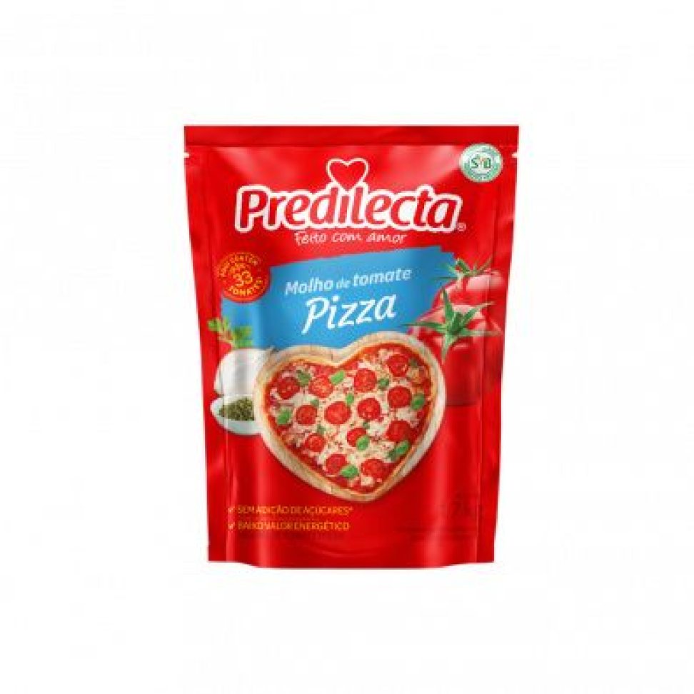 MOLHO P/PIZZA 1.7KG PREDILECTA STAND-UP