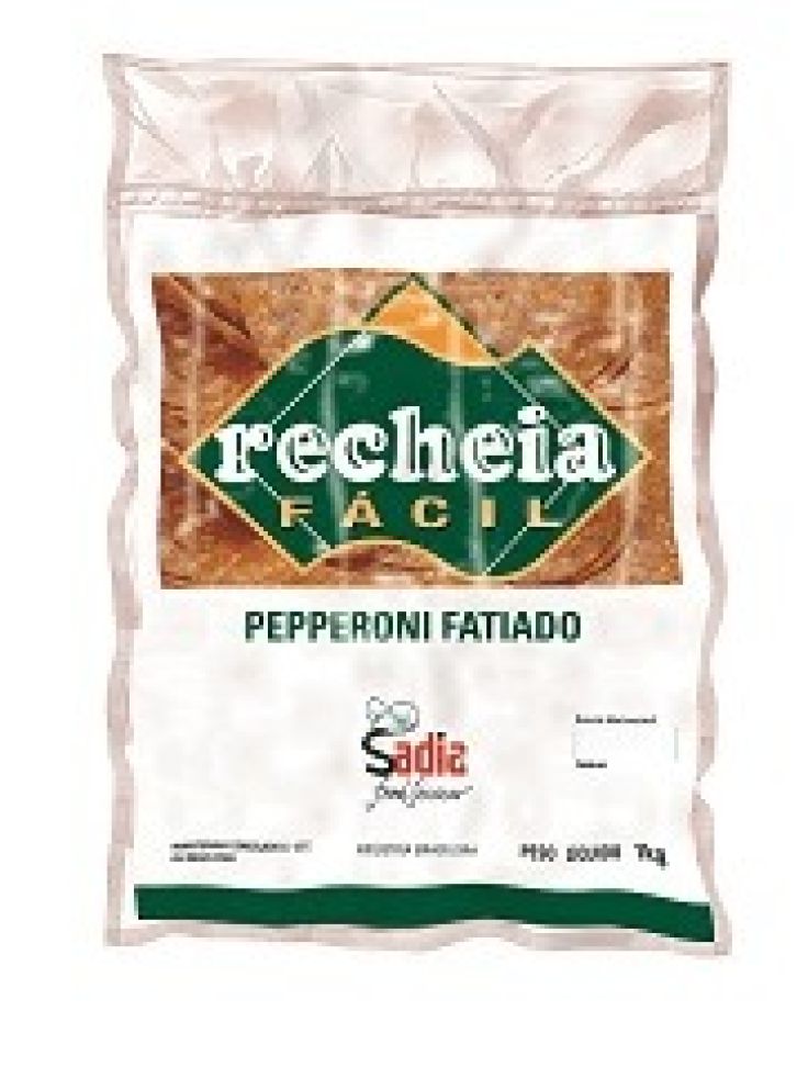 PEPPERONI FATIADO CONG 1KG SADIA RECHEIA FACIL