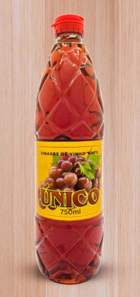 VINAGRE VINHO 750ML UNICO TINTO