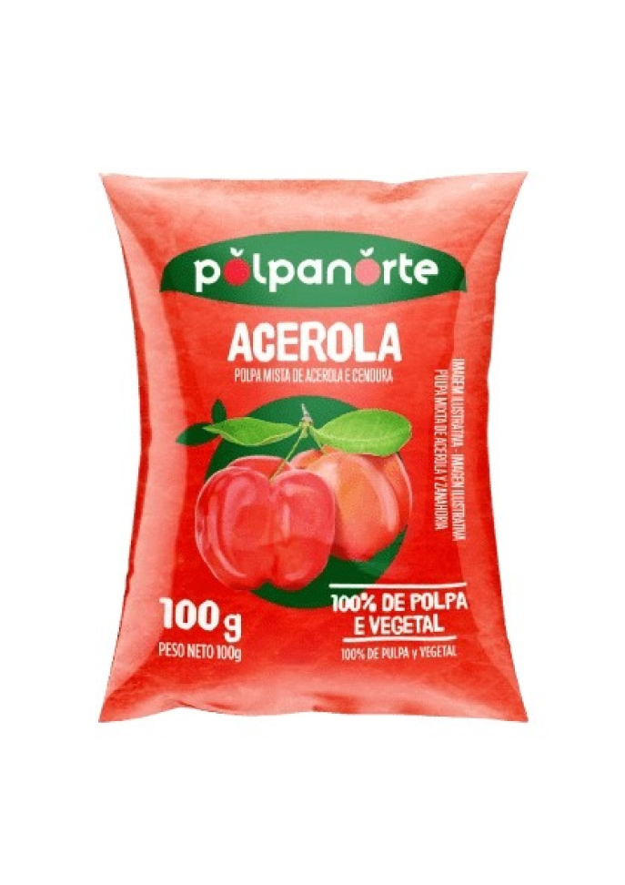 POLPA DE ACEROLA 100G P.NORTE
