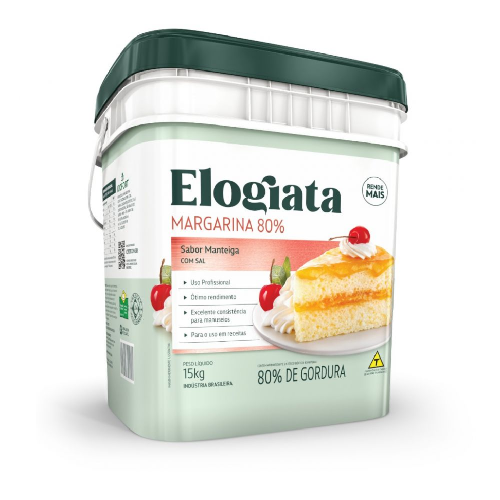 MARG. VEGET 80% 15KG ELOGIATA