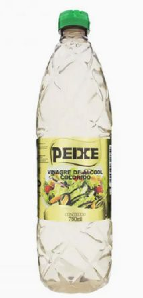 VINAGRE ALC. COL. 750ML PEIXE CLARO