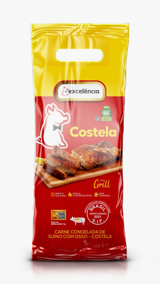 COSTELA SUINA C/O GRILL CONG EXCELE PECA +/- 1.1KG
