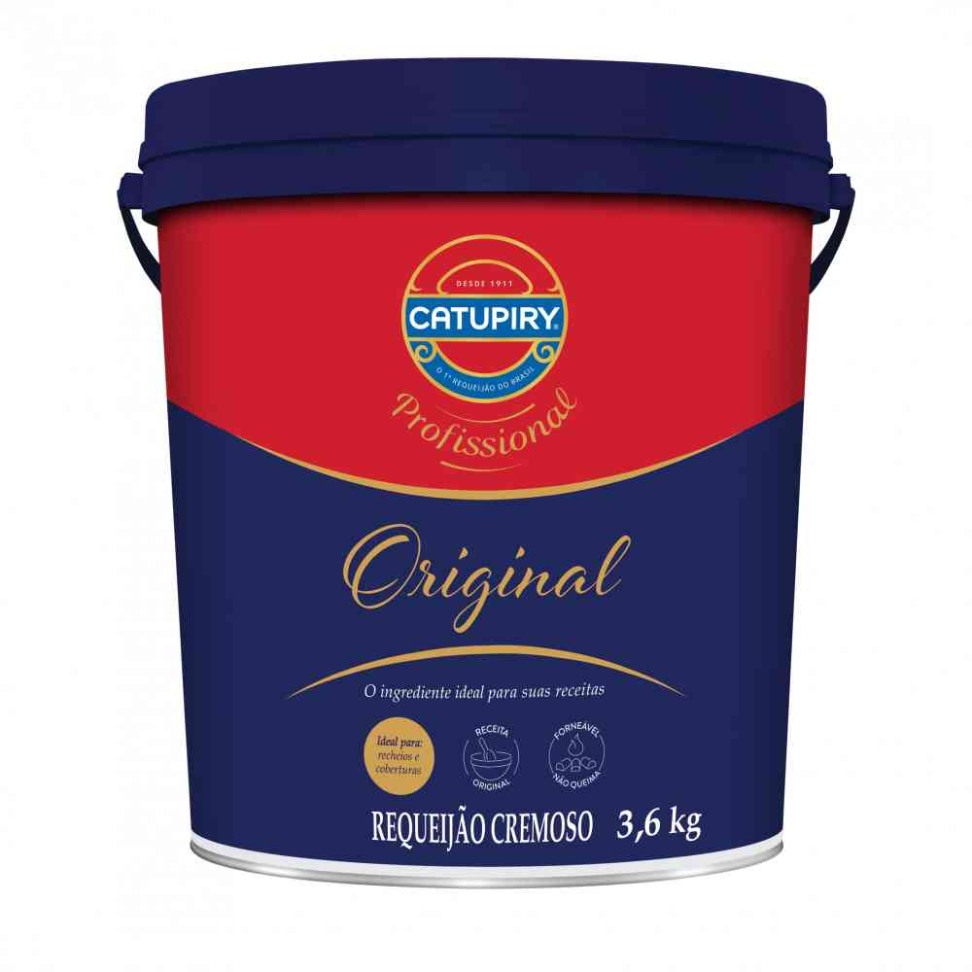 REQUEIJAO CREM 3.6KG CATUPIRY
