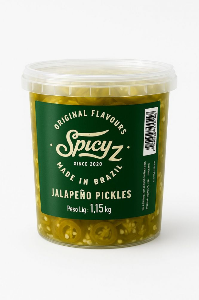 PIMENTA JALAPENO FAT 1.15KG SPICYZ