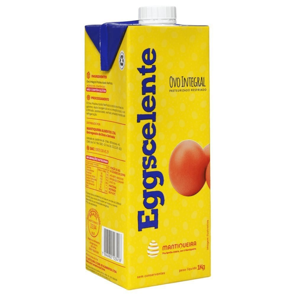 OVO LIQ INTEGRAL 1KG EGGSCELENTE