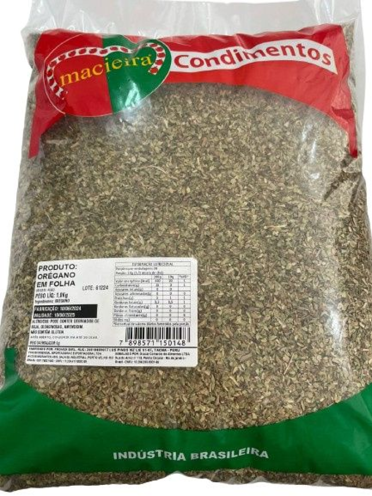 OREGANO 1.01KG MACIEIRA