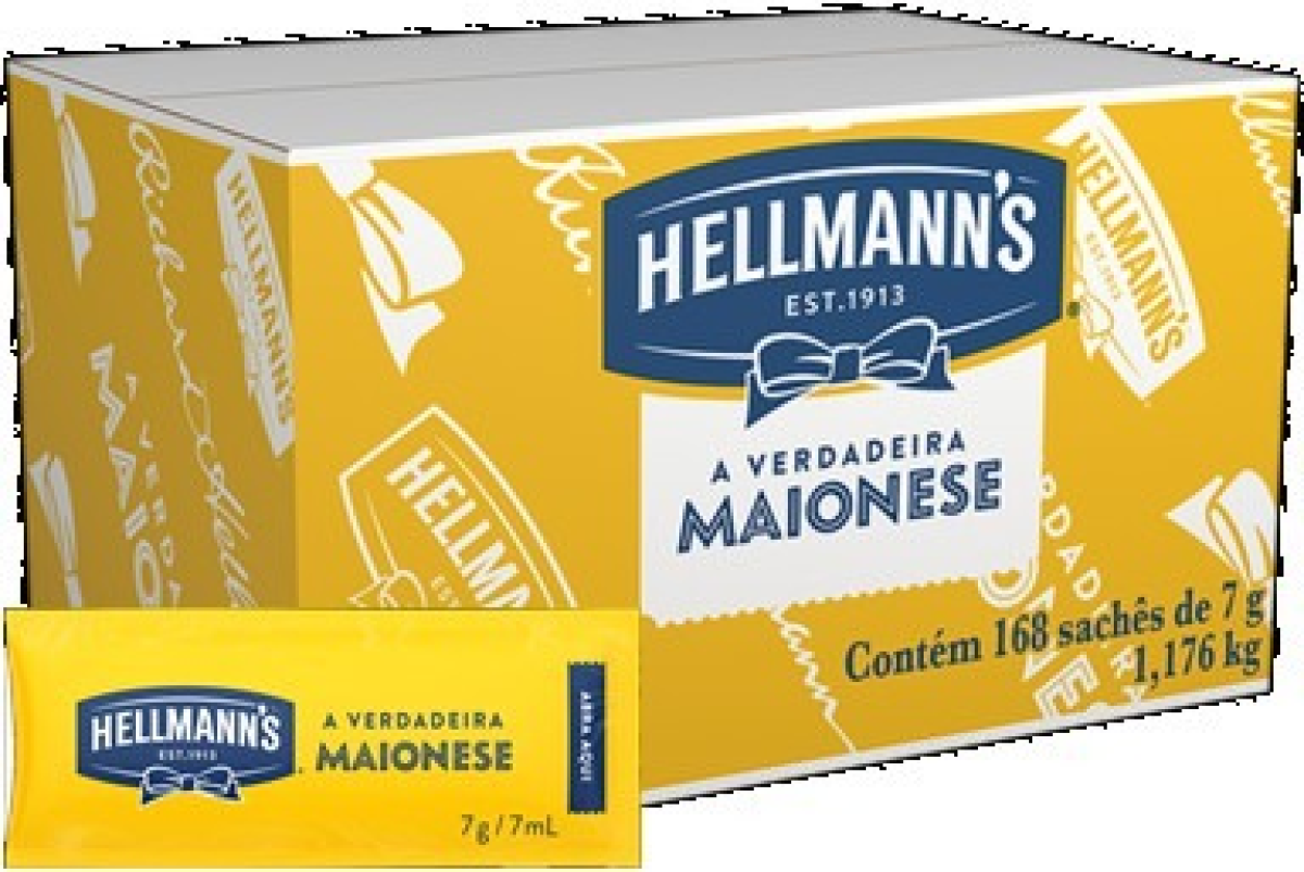 MAIONESE SACHET 168X7GR HELLMANNS