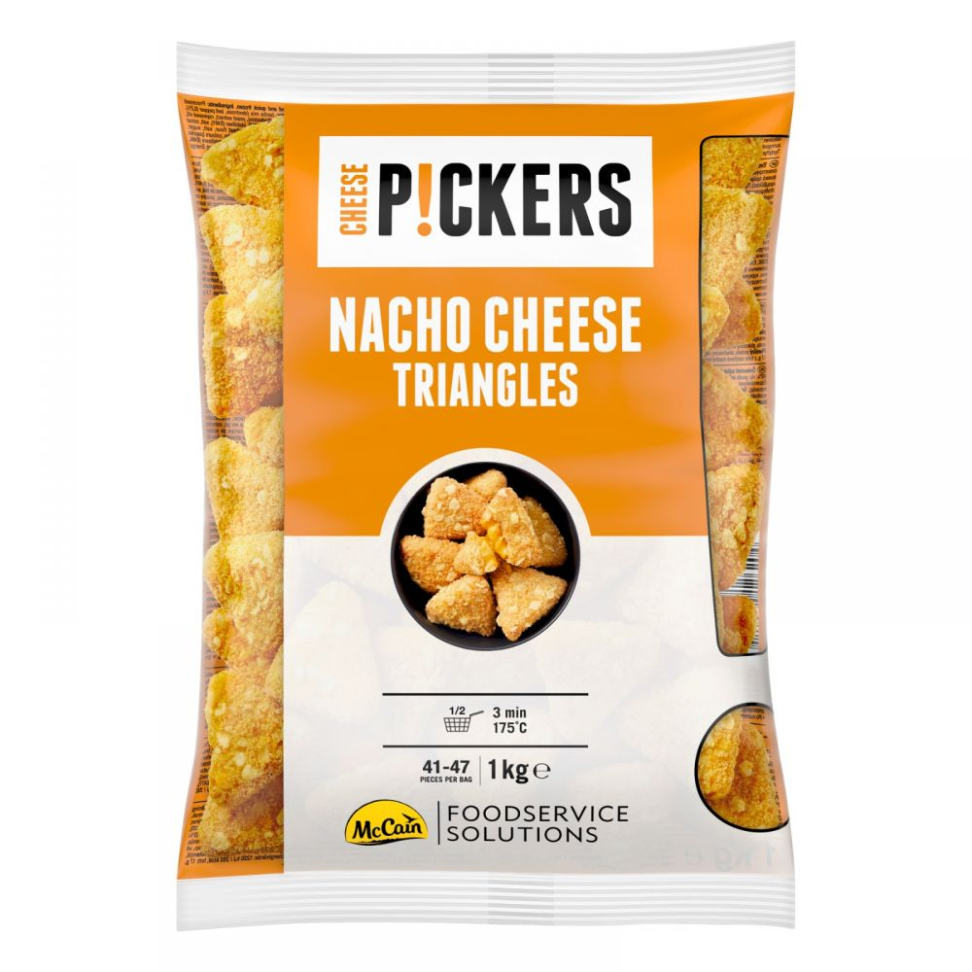 NACHO CHEESE 1KG PICKERS MCCAIN TRIANGLE