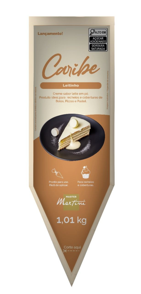RECHEIO LEITINHO 1.01KG CARIBE