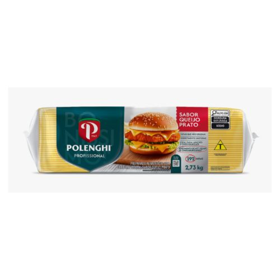 QUEIJO PROC PRATO 2.73KG POLENGHI 192 FAT