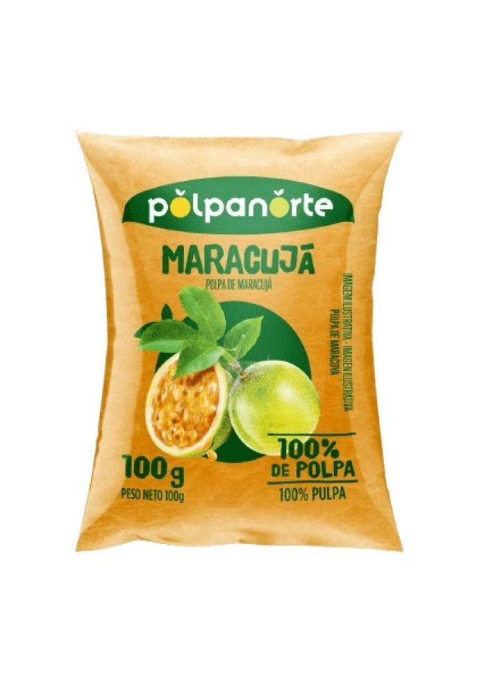 POLPA DE MARACUJA 100G P.NORTE