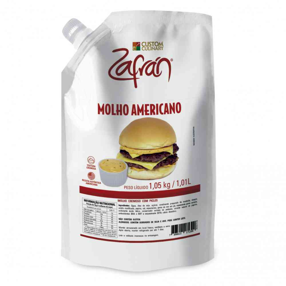 MOLHO AMERICANO 1.05KG ZAFRAN