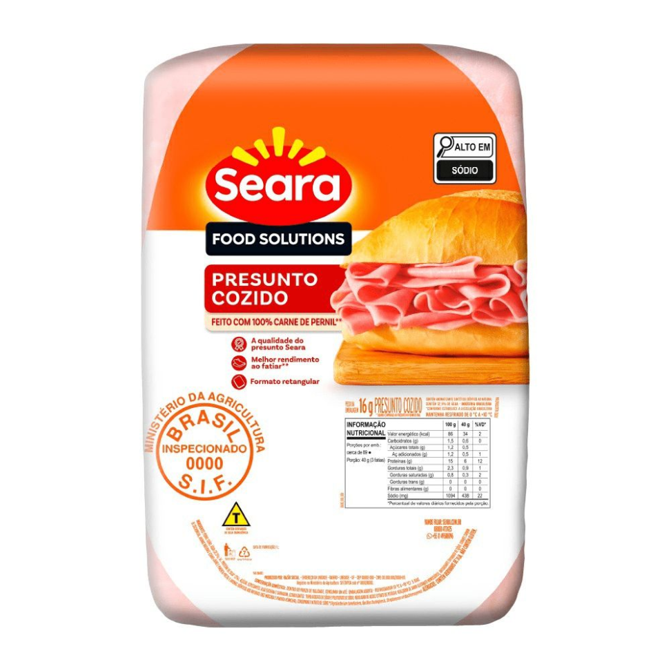 PRESUNTO COZ RET S/CAPA SEARA PECA 3.5 KG
