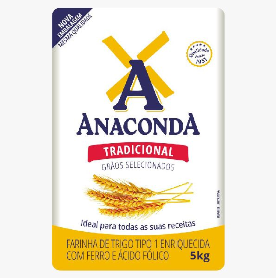 FARINHA TRIGO ESP 5KG ANACONDA