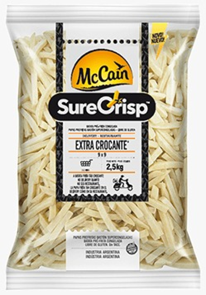 BATATA SURECRISP 9MM 2.5KG MCCAI AR PALITO