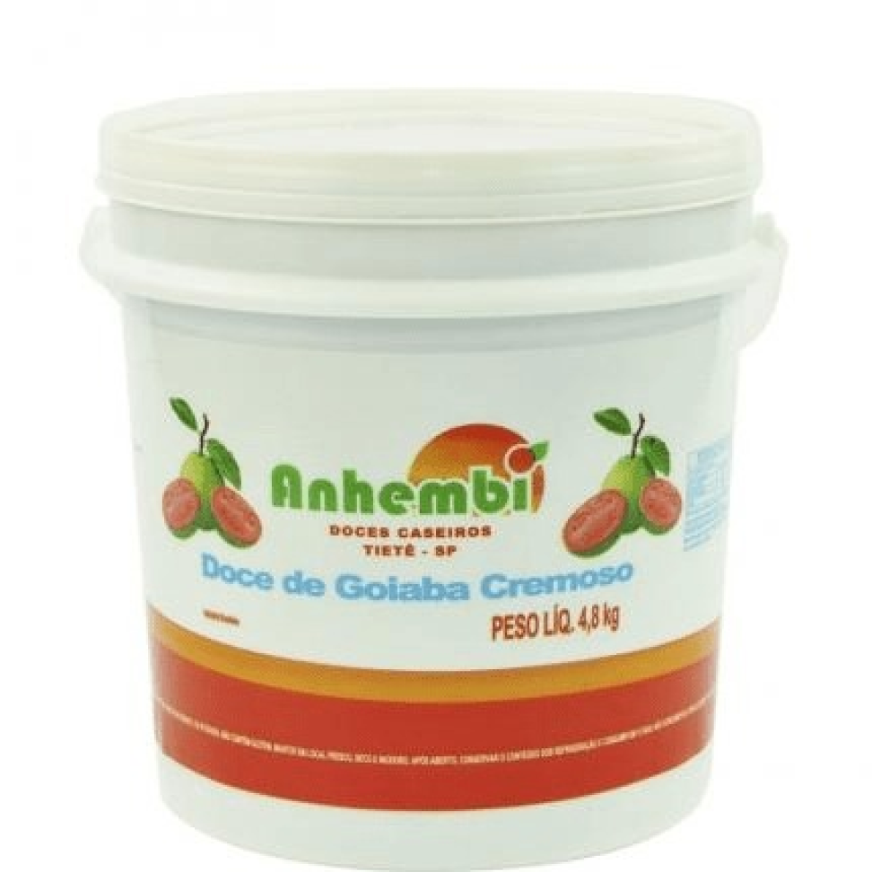 DOCE CREM GOIABA 4.8KG ANHEMBI