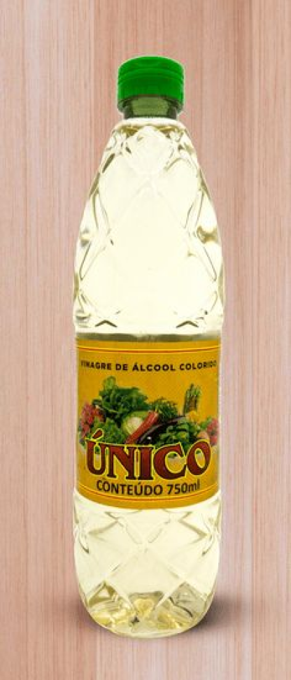 VINAGRE ALC. COL 750ML UNICO CLARO