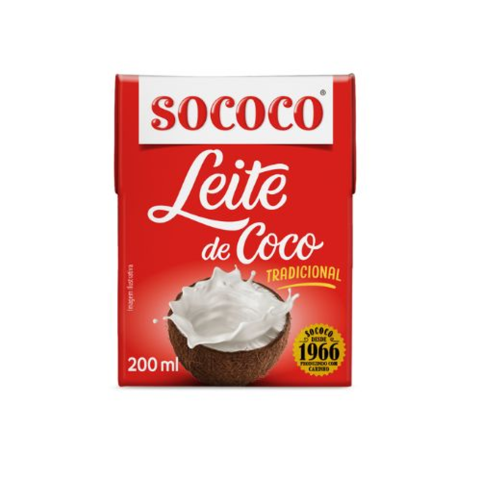 LEITE COCO TRAD. 200ML SOCOCO