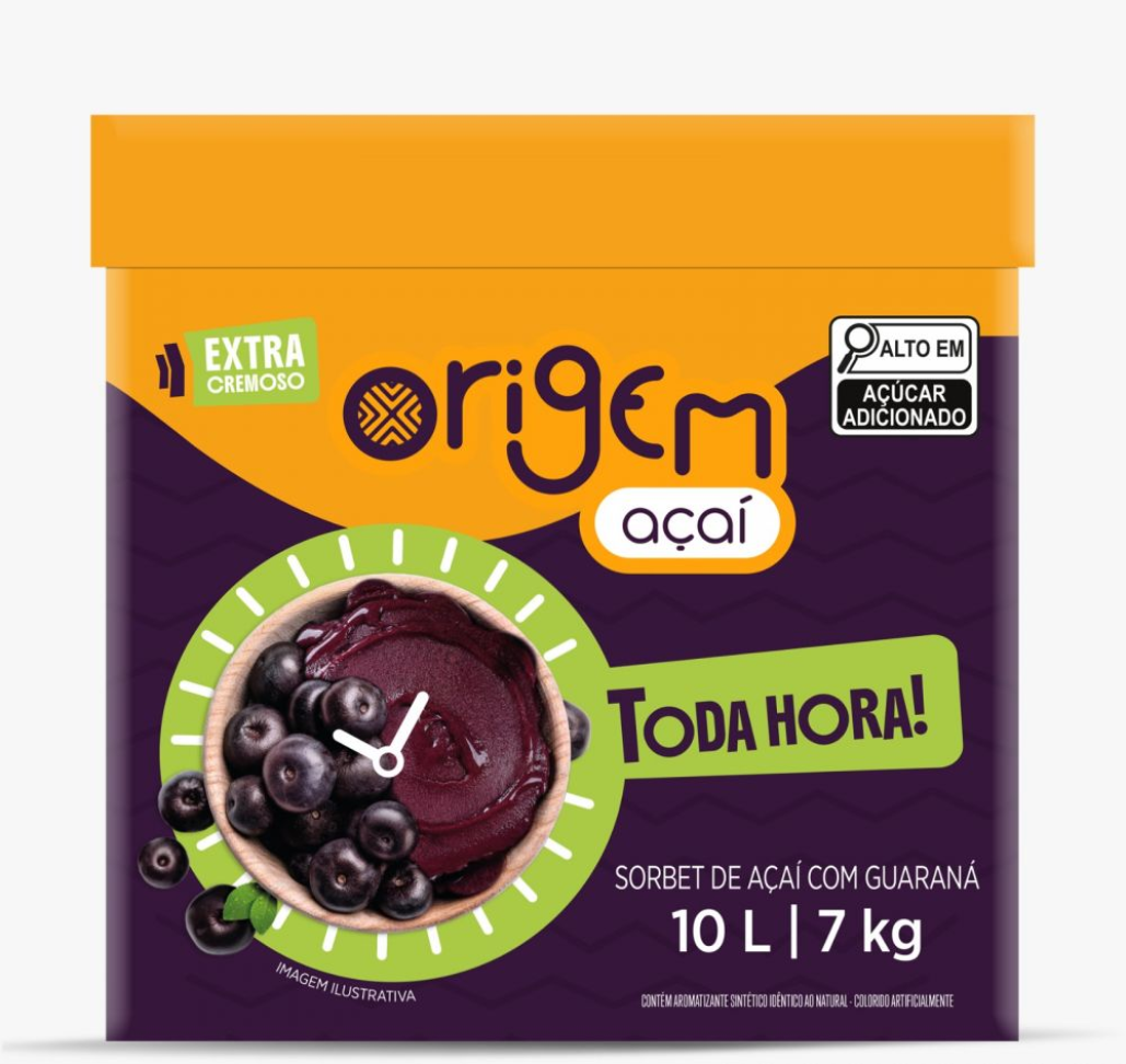 ACAI PRONTO 10L ORIGEM TODA HORA COM GUARANA