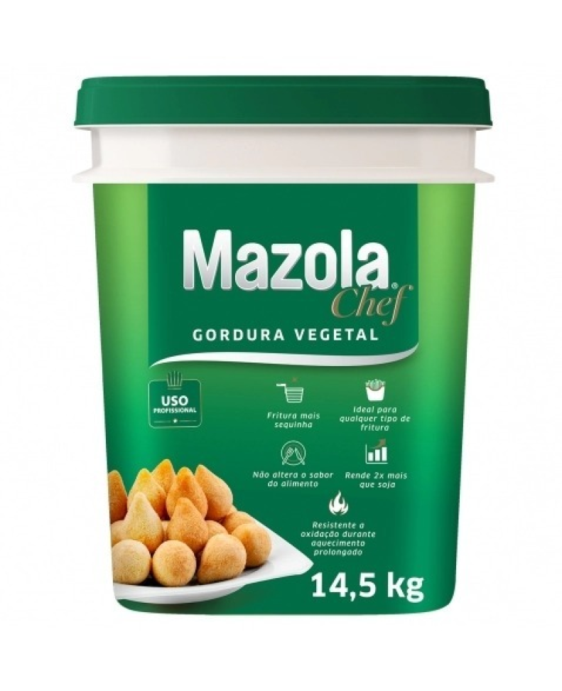 GORDURA VEGETAL 14.5KG MAZOLA CHEF