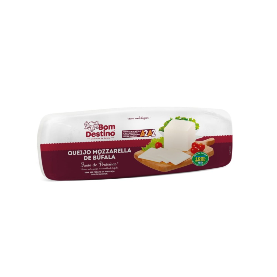 QUEIJO MUSSARELA BUFALA BOM DESTINO +/- 4KG