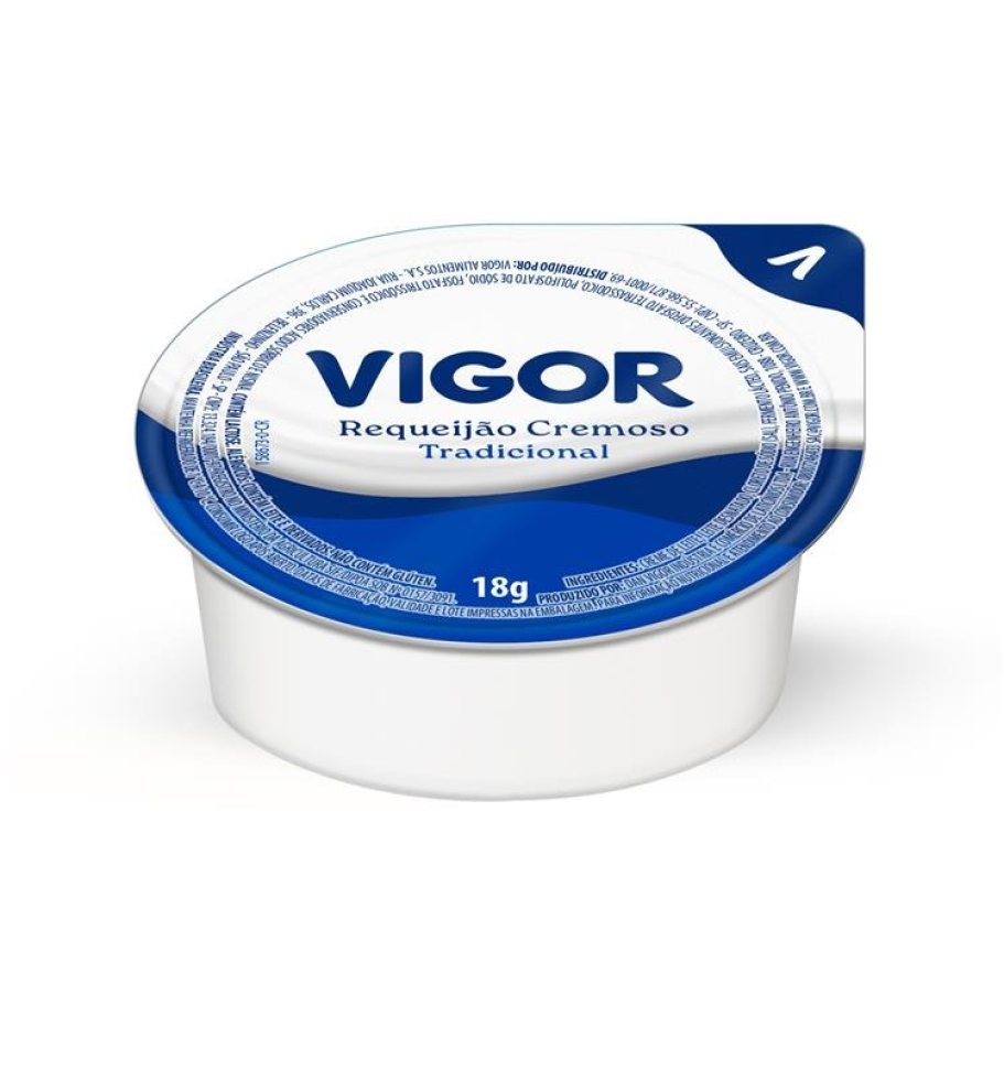 REQUEIJAO CREM IND 144X18GR VIGOR