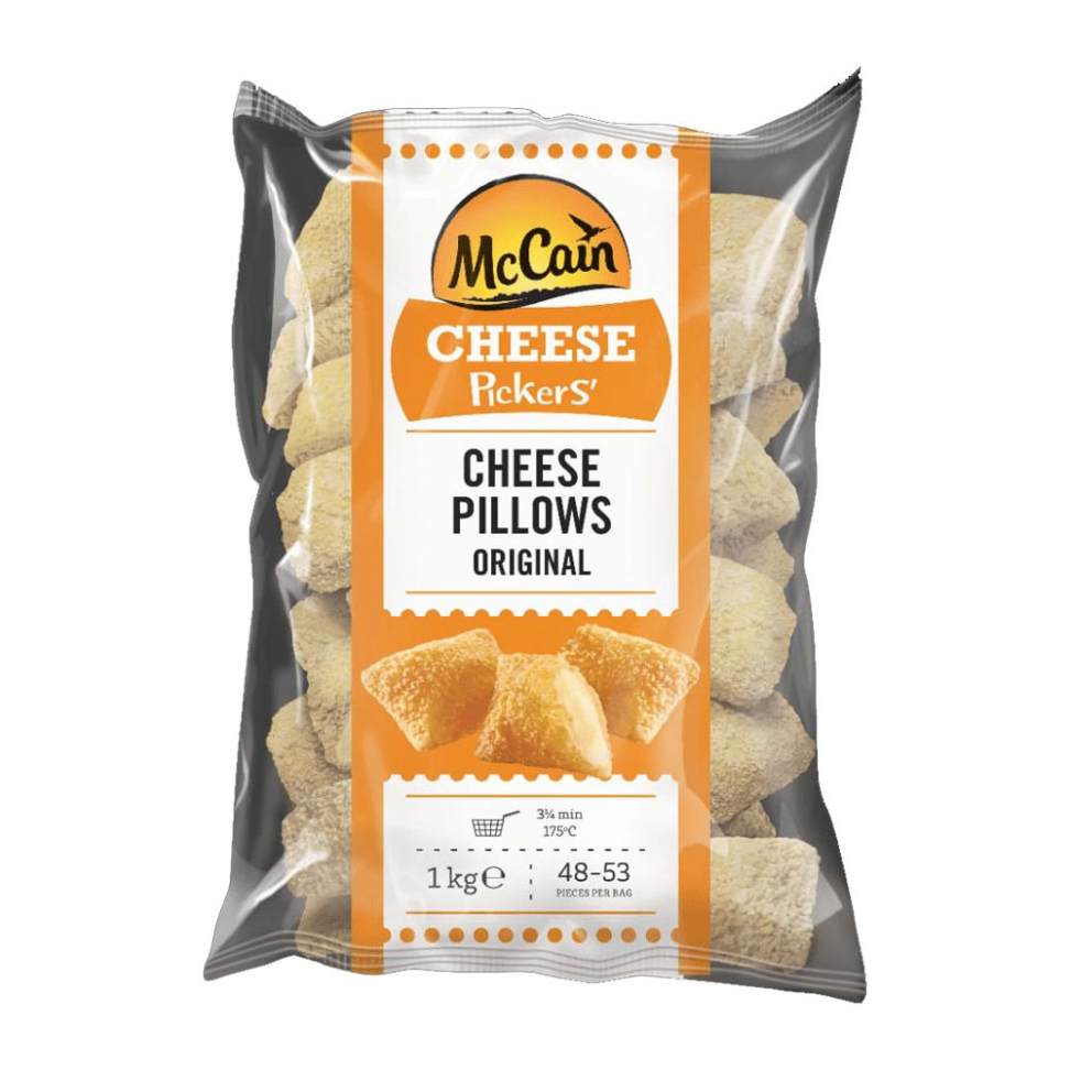 QUEIJO GOUDA EMPANADO 1 KG MC CAIN CRISPY DE QUEIJ