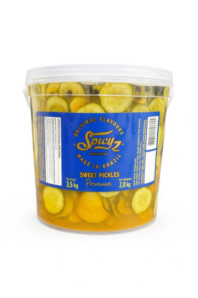 PICKLES PEPINO FAT SWEE 3.5KG SPICY PREMIUM