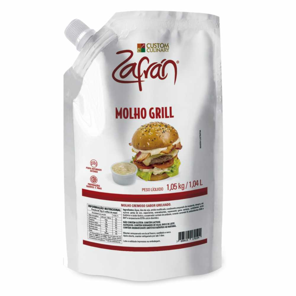 MOLHO GRILL 1.05KG ZAFRAN