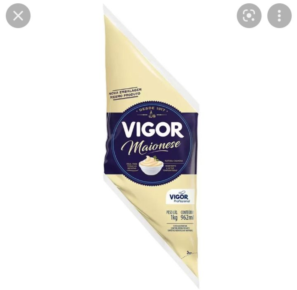 MAIONESE 1KG VIGOR