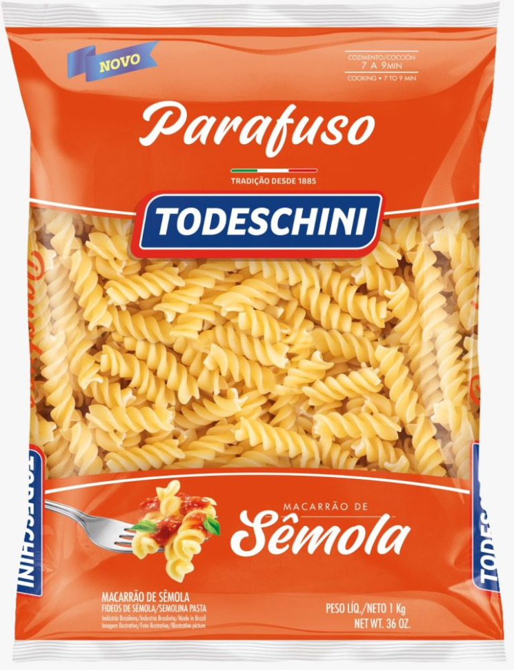 MASSA PARAFUSO SEM. 1KG TODESCHINI