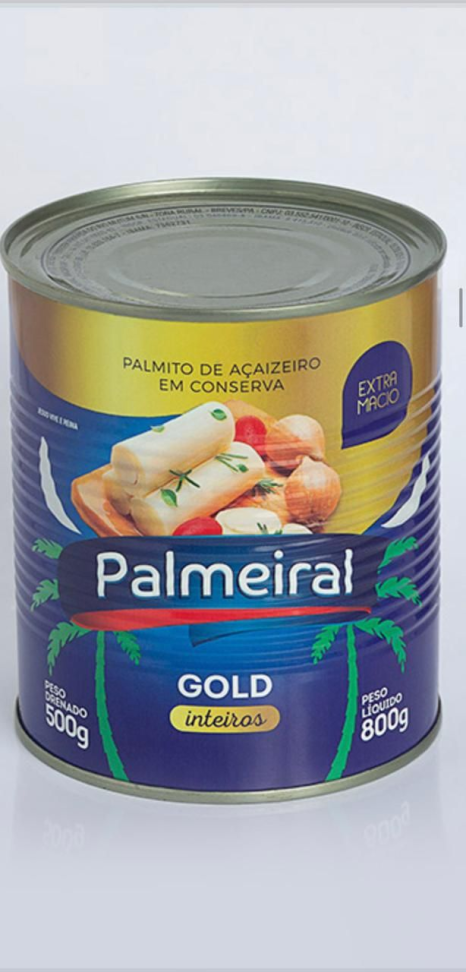 PALMITO ACAI 500GR PALMEIRAL
