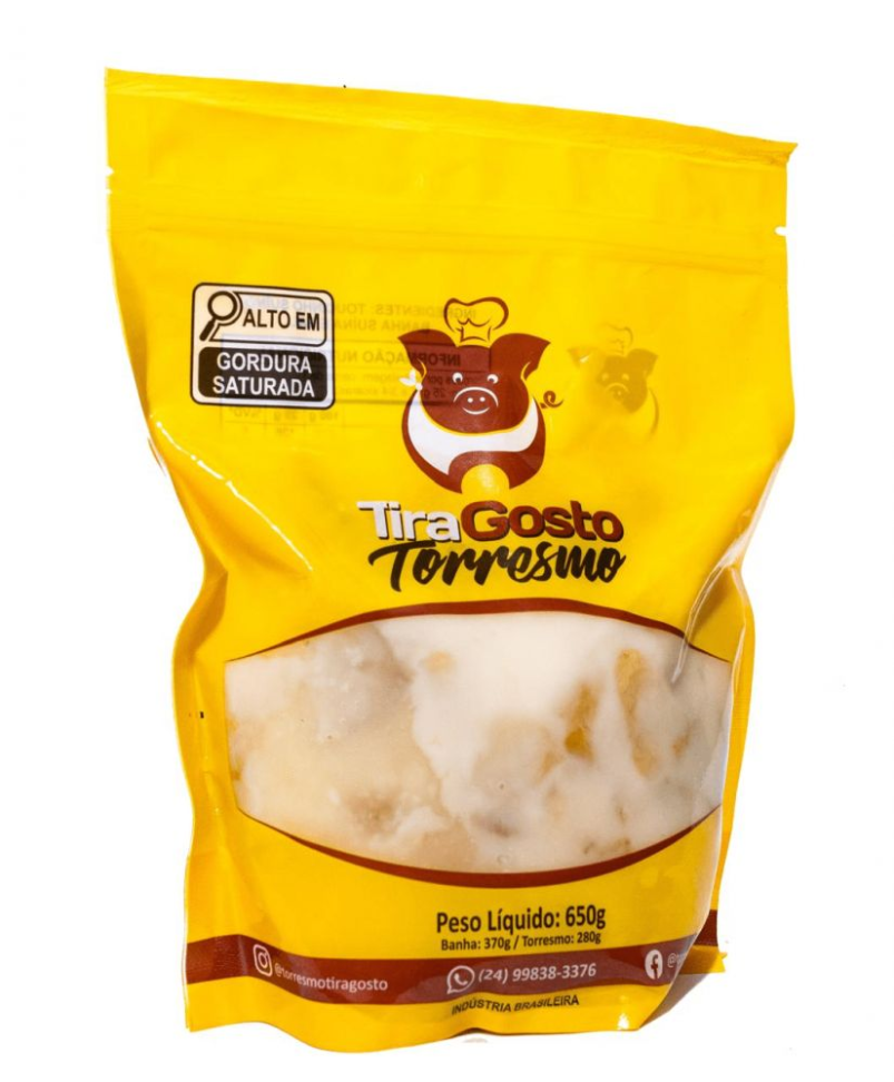 TORRESMO PRE FRITO 650GR TIRA GOSTO