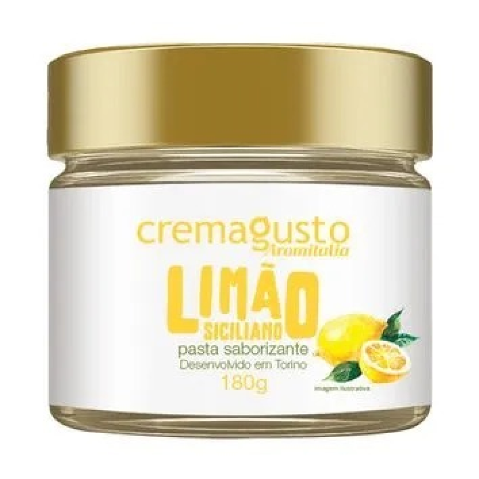 PASTA SABOR LIMAO 180G AROMITALIA SICILIANO CREMA