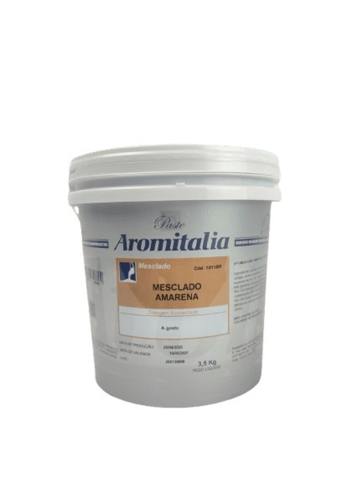MESCLA AMARENA 3.5KG AROMITALIA CEREJA PRETA