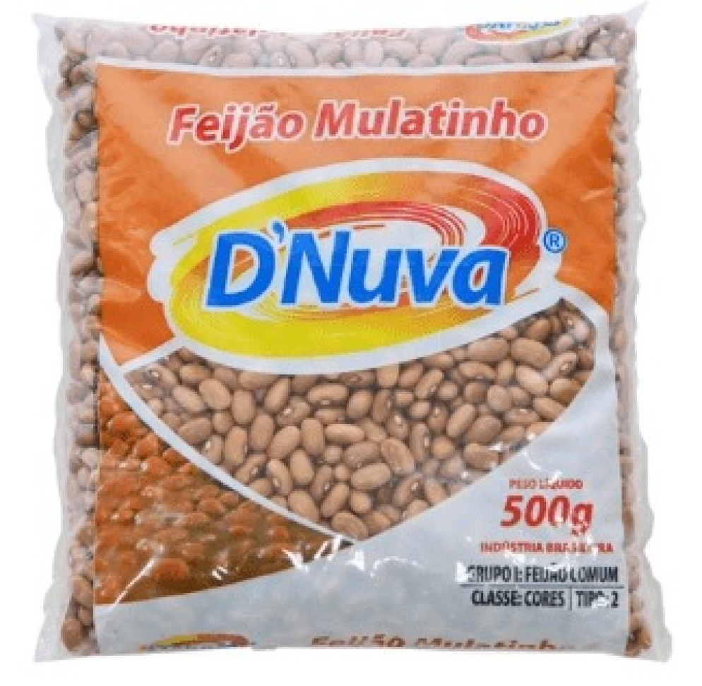 FEIJAO MULATINHO 500GR D NUVA T2