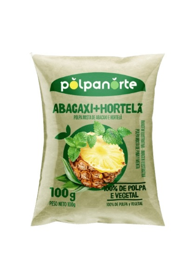 POLPA DE ABACAXI HORT 100G P.NORTE