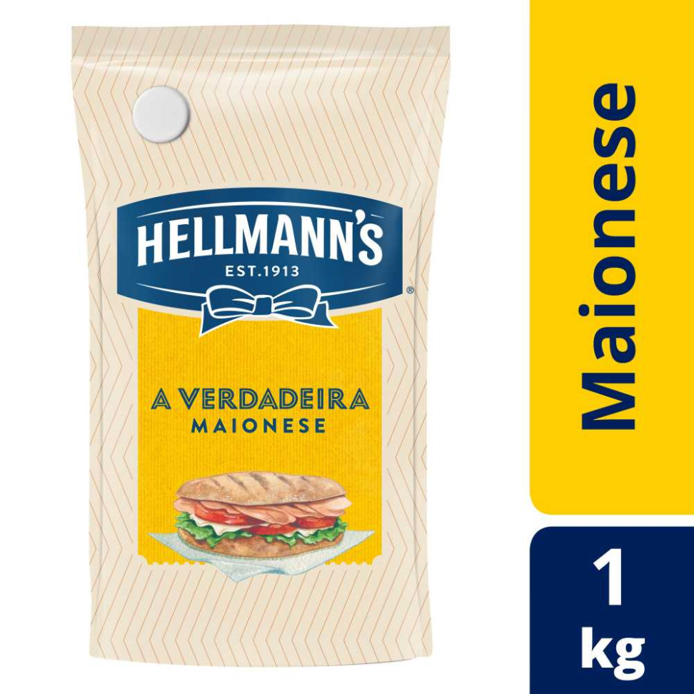 MAIONESE POUCH 1KG HELLMANNS