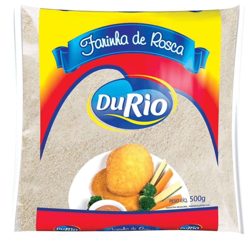 FARINHA ROSCA 500GR DU RIO