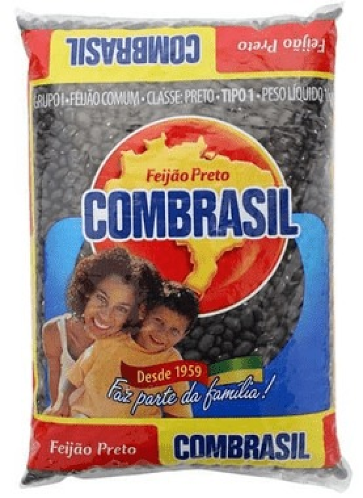 FEIJAO PRETO UBR. 1KG T-1 COMBRASIL