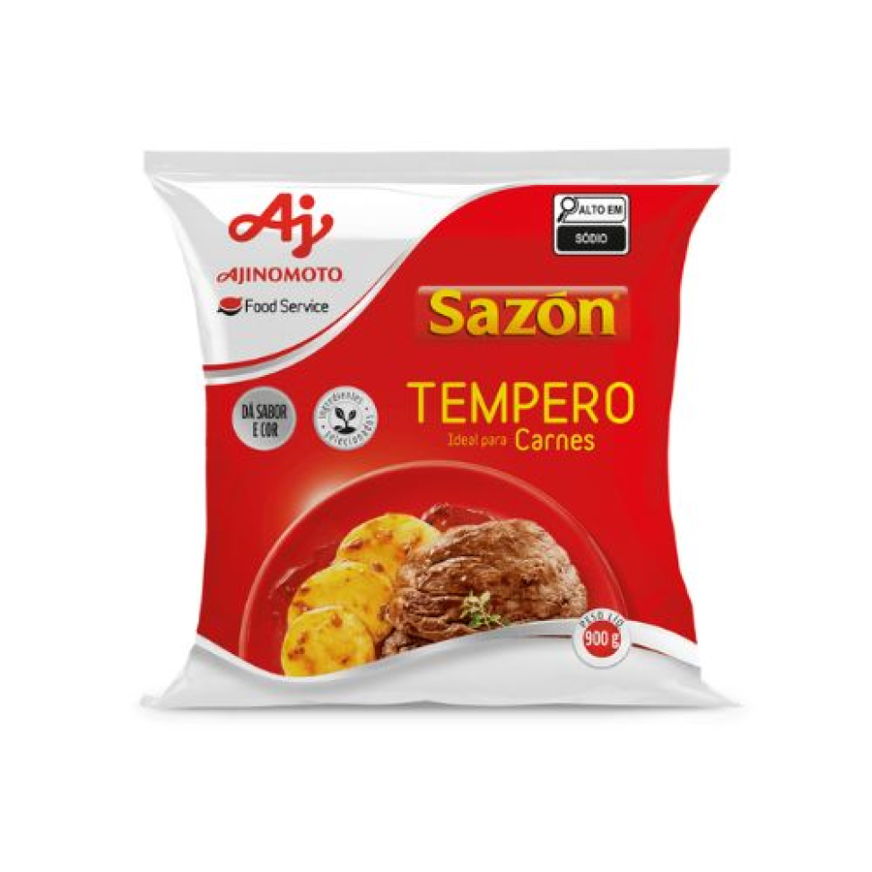 TEMPERO PROF. 900GR SAZON VERMELHO CARNE