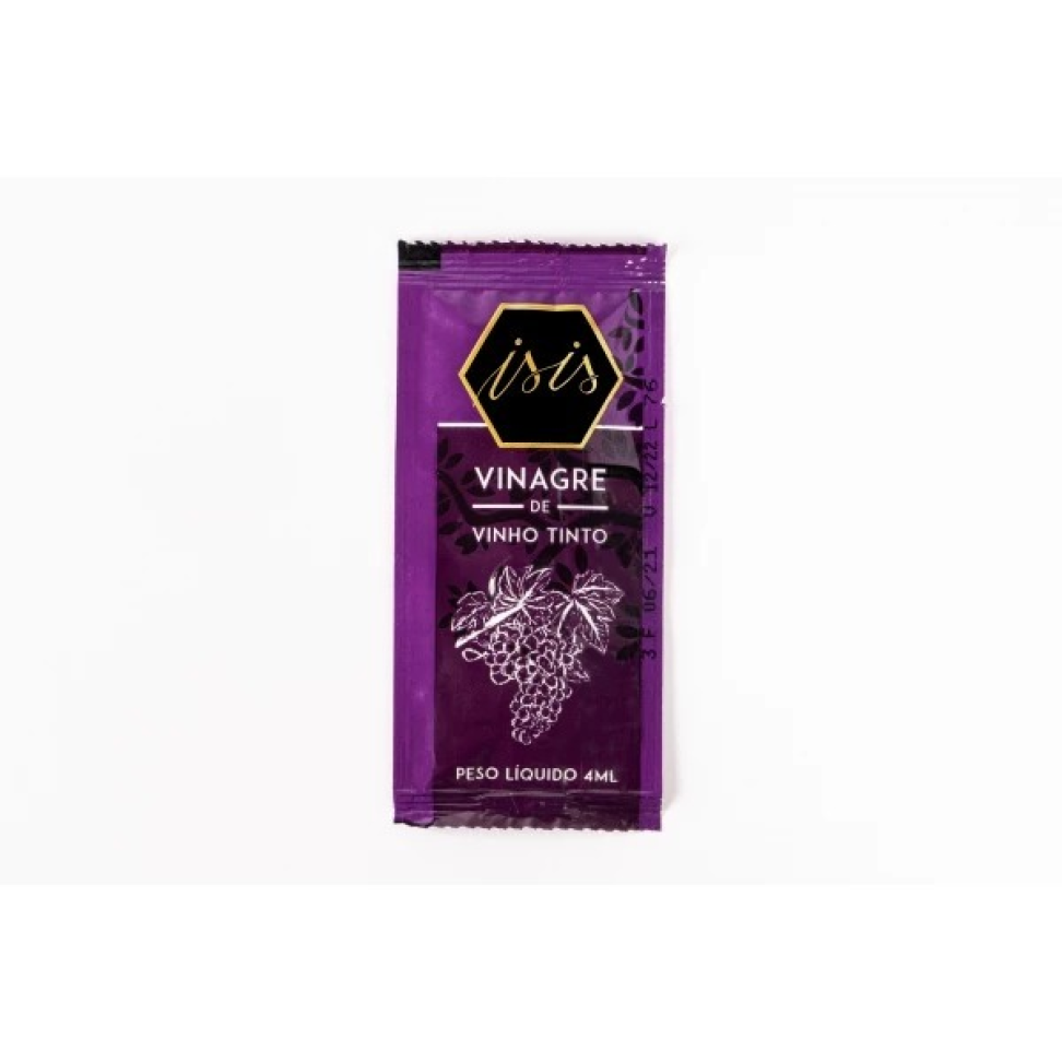 VINAGRE VINHO SACHET 200X4G ISIS