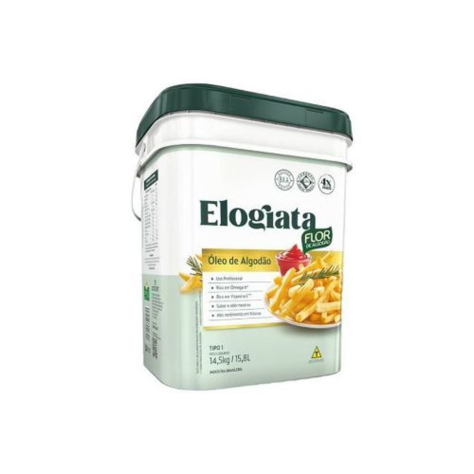 OLEO DE ALGODAO 14.5KG ELOGIATA