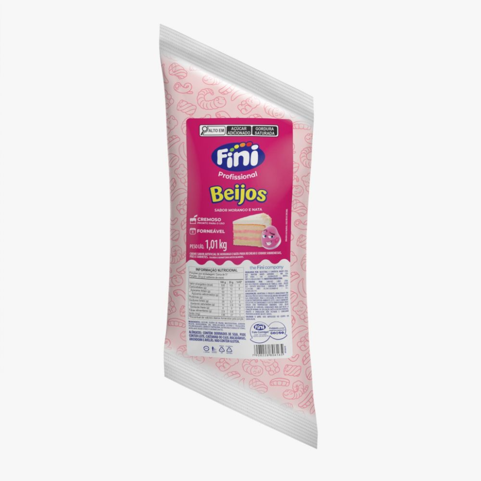 RECHEIO FORN BEIJOS 1.01KG FINI