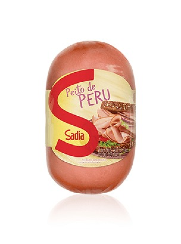 PEITO DE PERU COZ E DEFUMADO SADIA PECA 2.6 A 2.8K